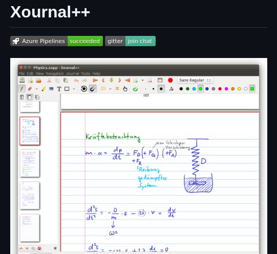 Xournalpp Xournalpp screenshot