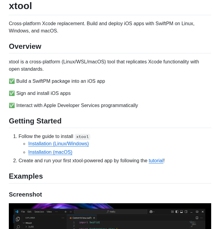 Xtool Org Xtool screenshot