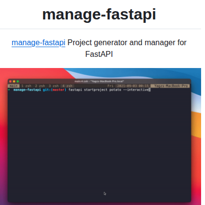 Ycd Manage Fastapi screenshot