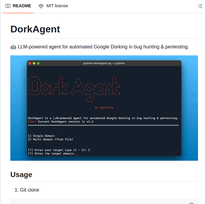 Yee Yore Dorkagent screenshot