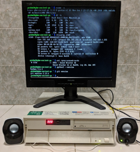 Yeokm1 Gentoo On 486 screenshot