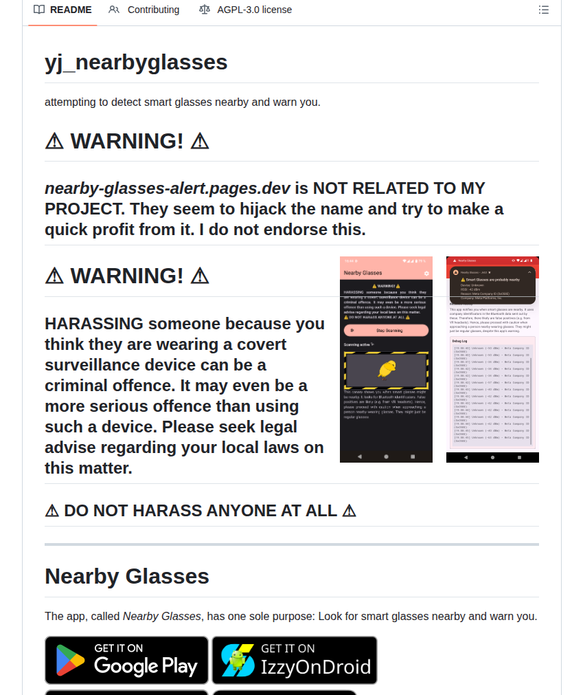 Yjeanrenaud Yj_nearbyglasses screenshot