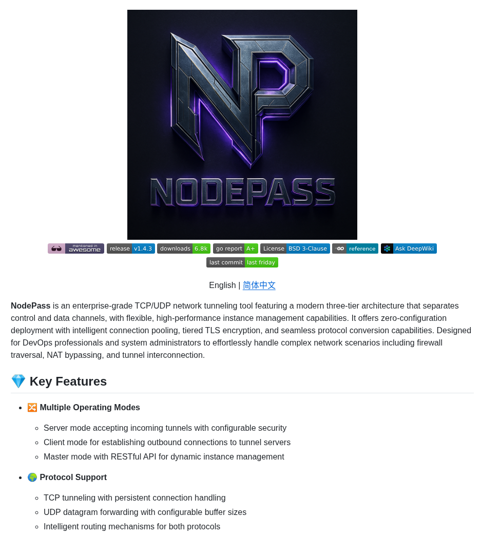 Yosebyte Nodepass screenshot