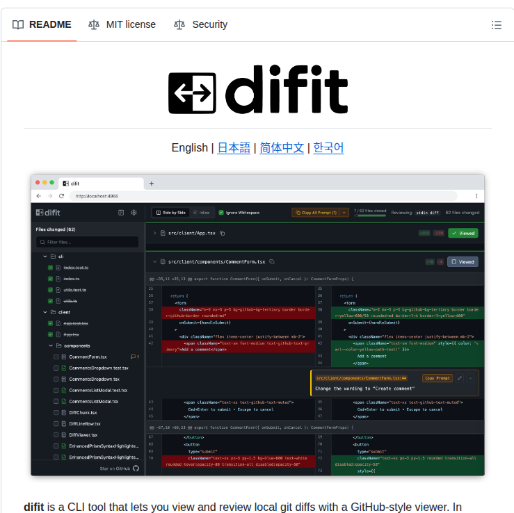 Yoshiko Pg Difit screenshot