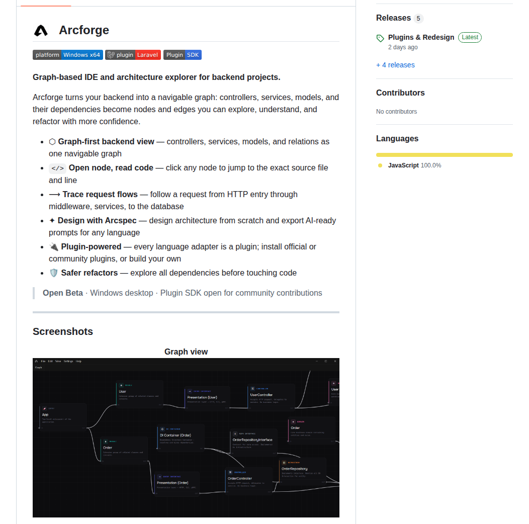Ysz7 Arcforge screenshot
