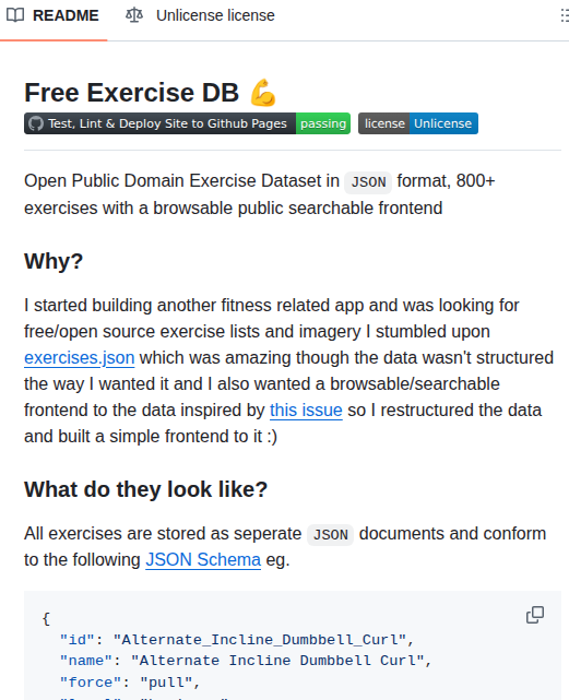 Yuhonas Free Exercise Db screenshot