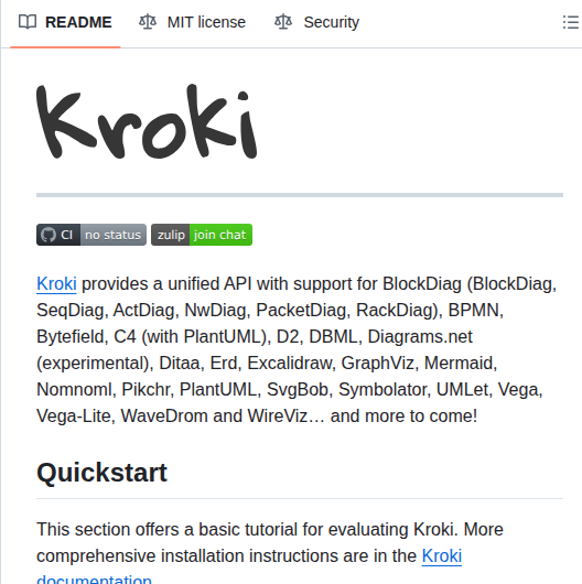 Yuzutech Kroki screenshot