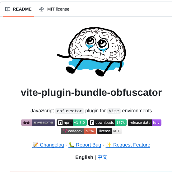 Z0ffy Vite Plugin Bundle Obfuscator screenshot