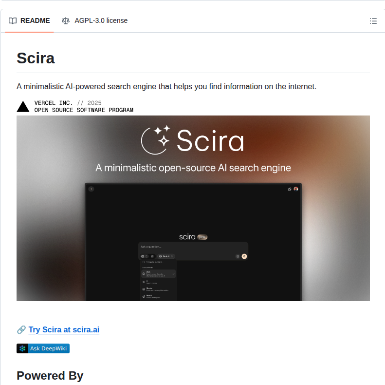 Zaidmukaddam Miniperplx screenshot