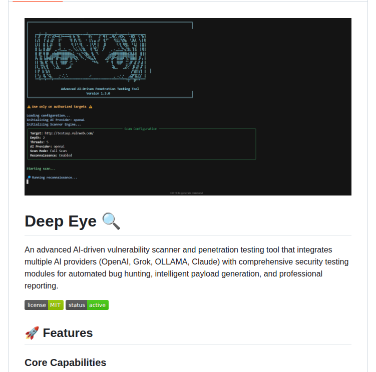 Zakirkun Deep Eye screenshot