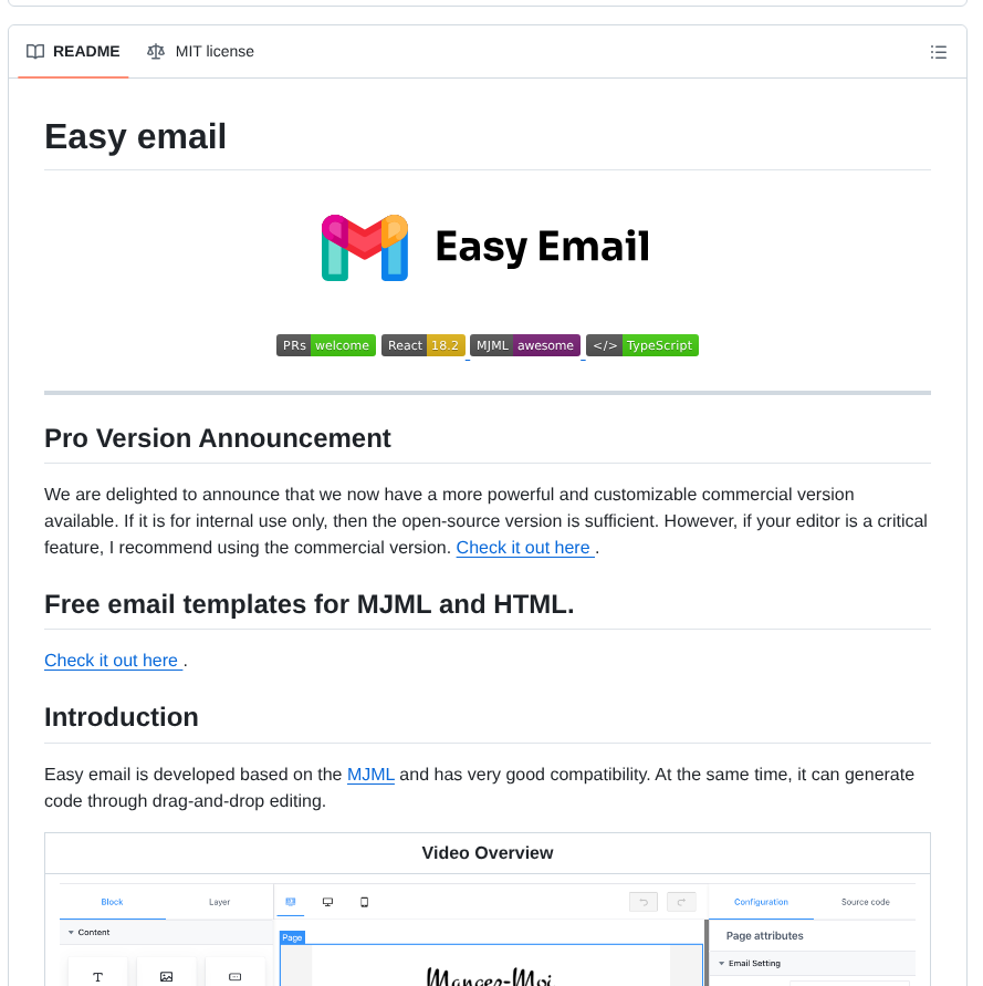 Zalify Easy Email Editor screenshot