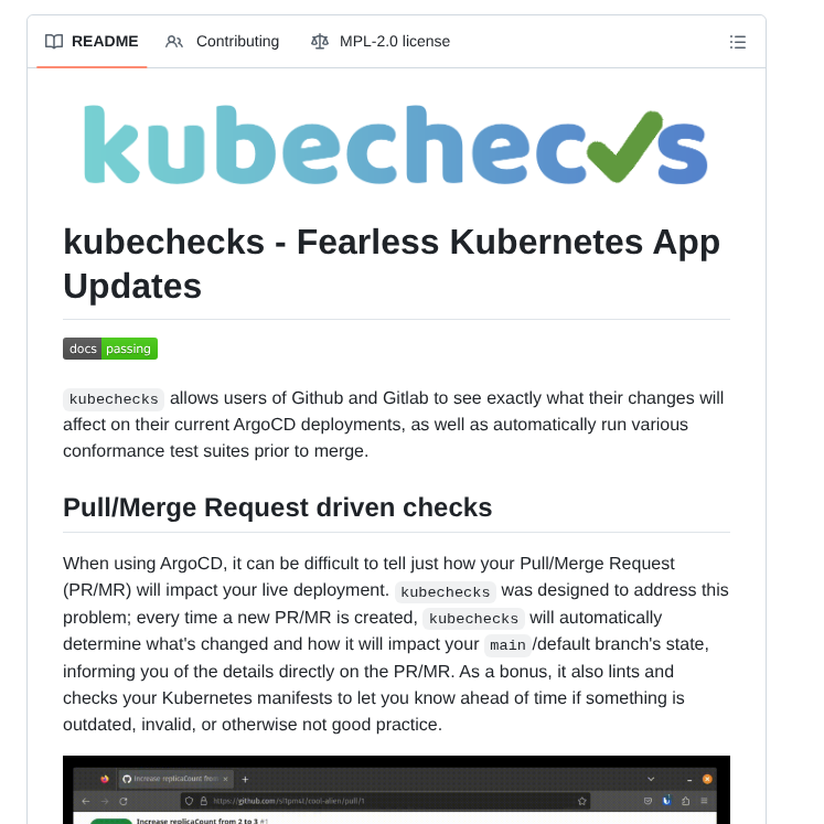 Zapier Kubechecks screenshot