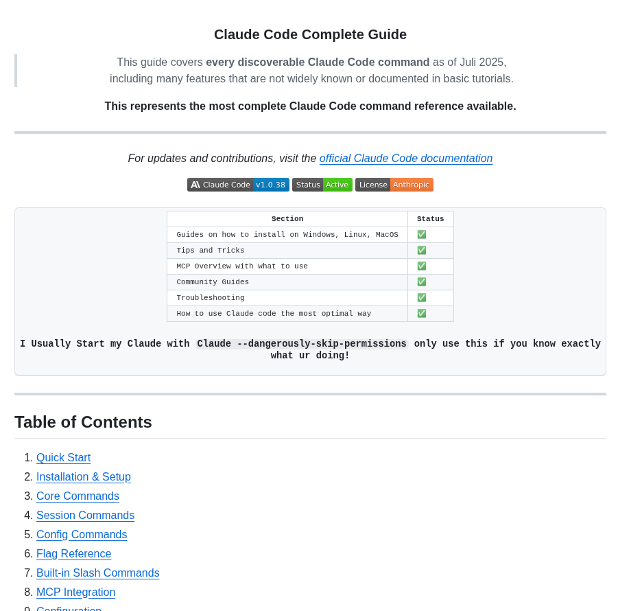 Zebbern Claude Code Guide screenshot