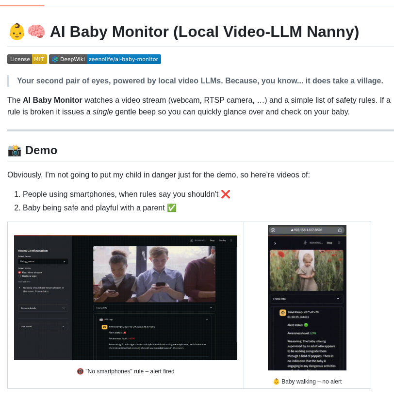Zeenolife Ai Baby Monitor screenshot