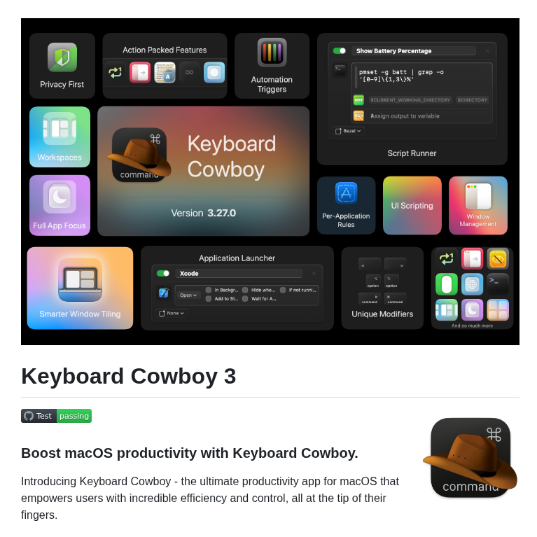 Zenangst Keyboardcowboy screenshot