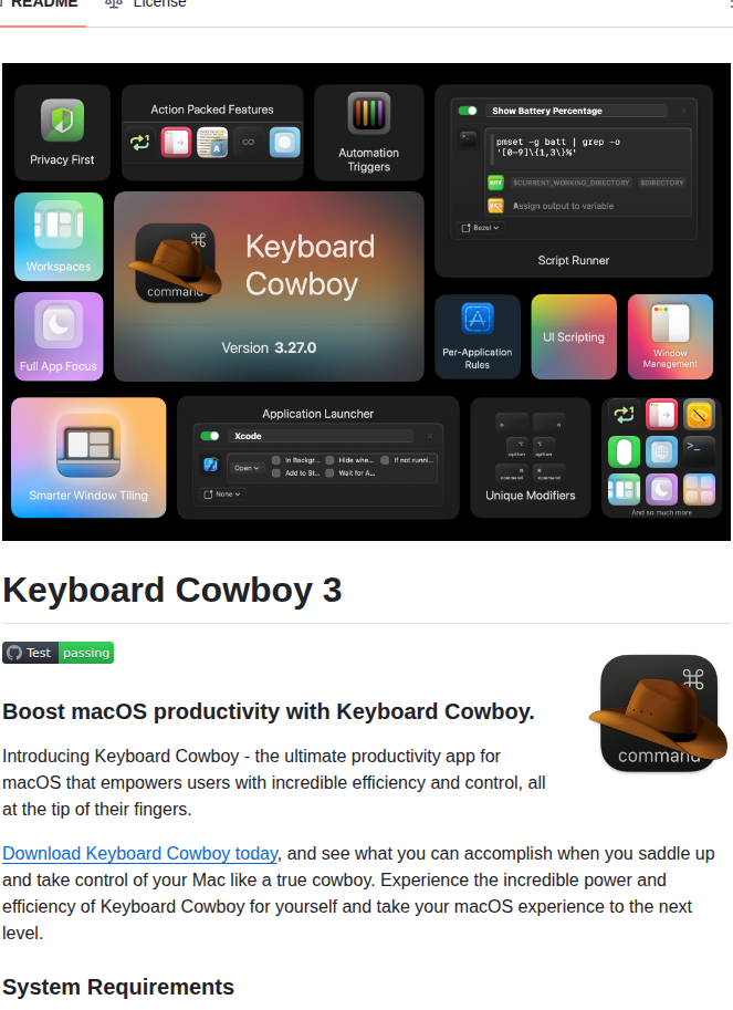 Zenangst Keyboardcowboy screenshot