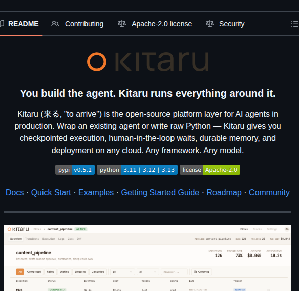 Zenml Io Kitaru screenshot