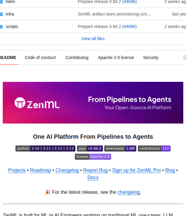 Zenml Io Zenml screenshot