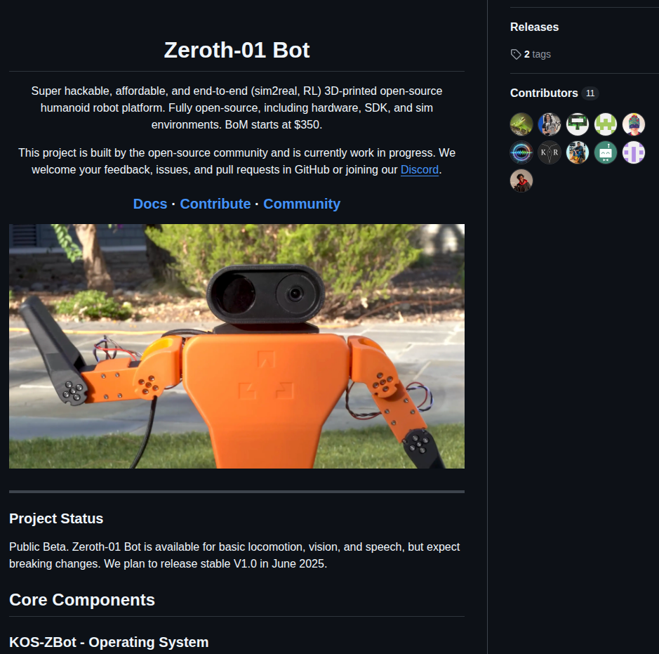 Zeroth Robotics Zeroth Bot screenshot